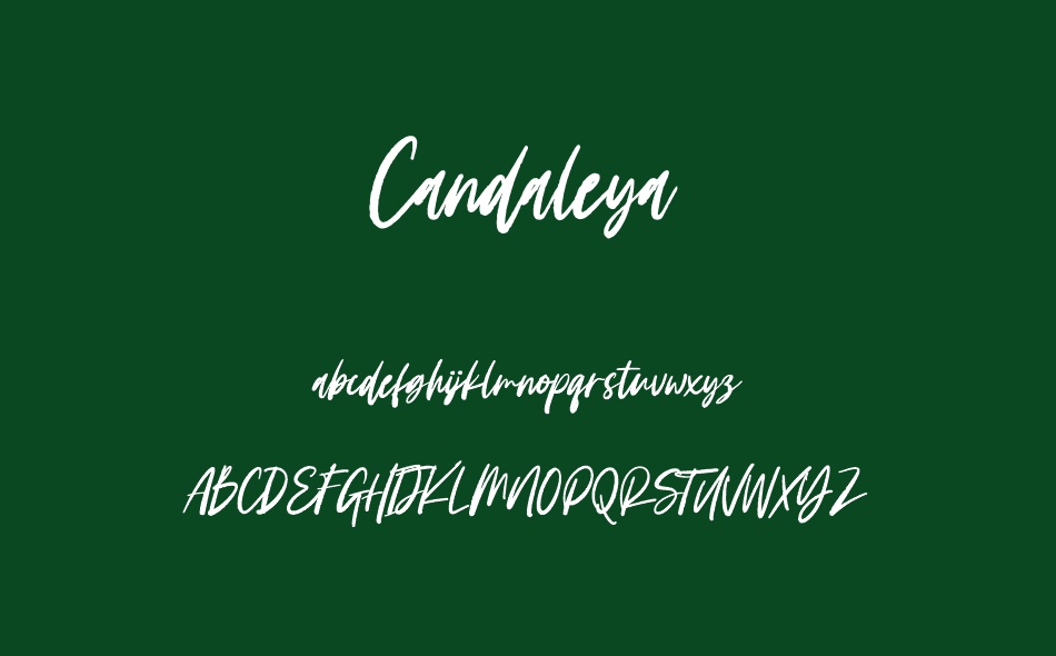Candaleya font