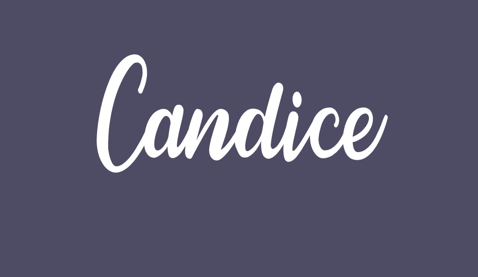 candice font big