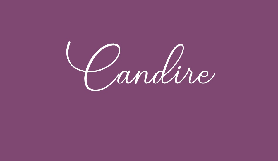 Candire font big