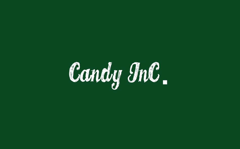 CANDY INC. font big