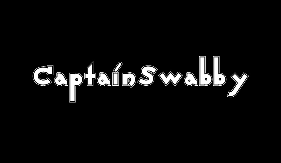 CaptainSwabby font big