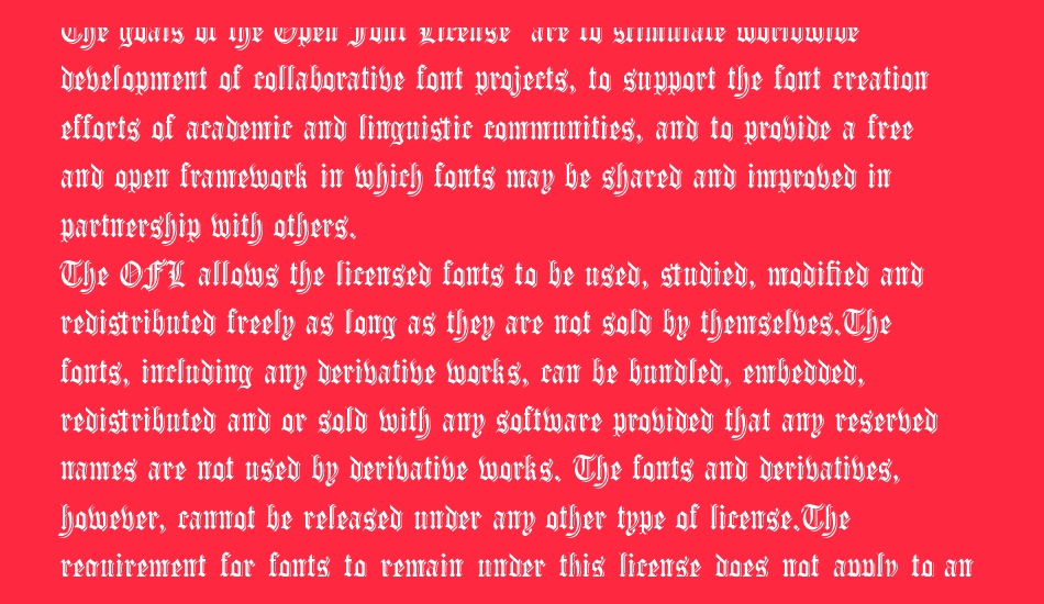 Carta Magna Line font 1