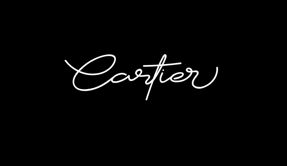 Cartier font big