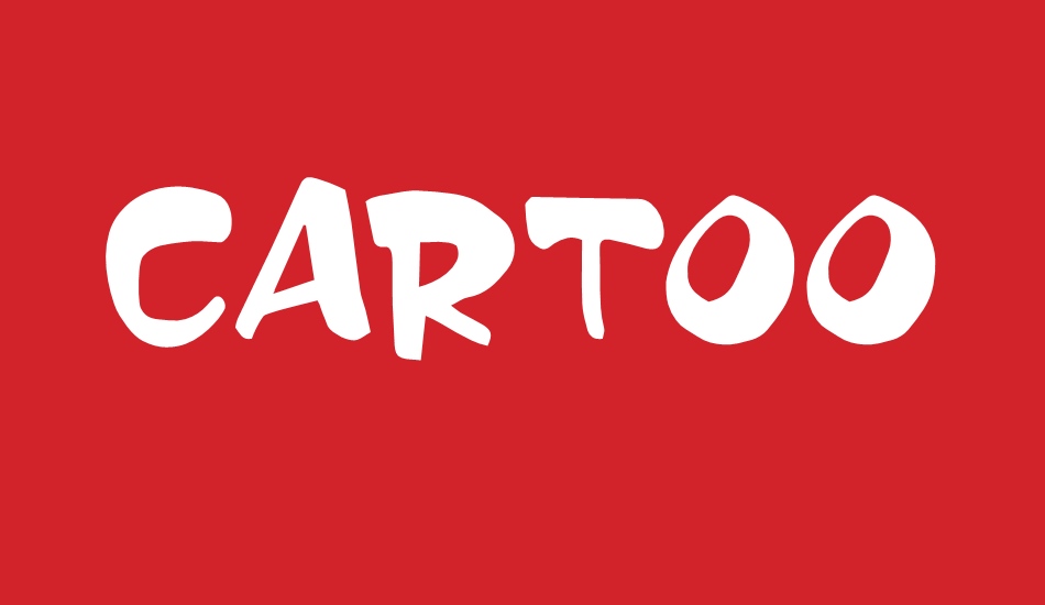 CARTOON FREE font big