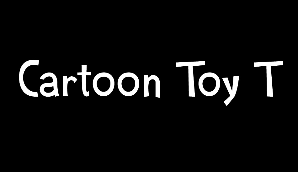 Cartoon Toy Turbo font big
