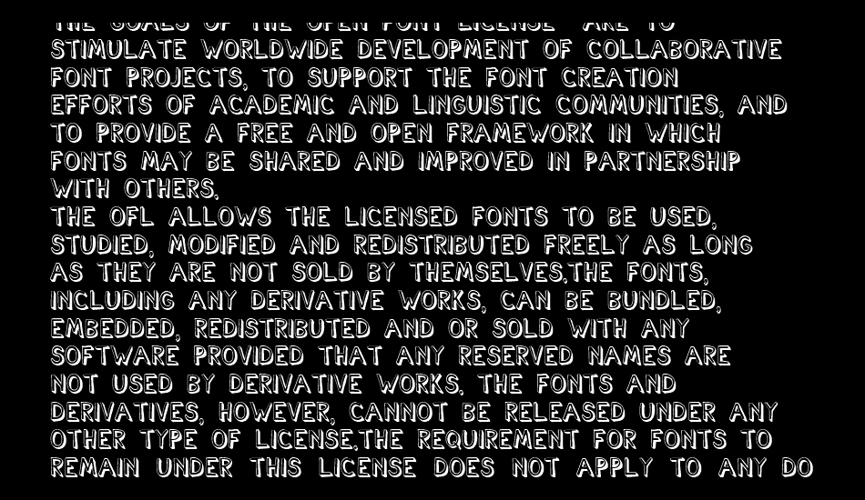 Cartoonish font 1