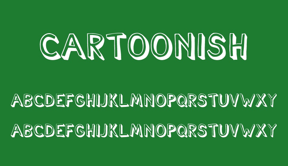 Cartoonish font