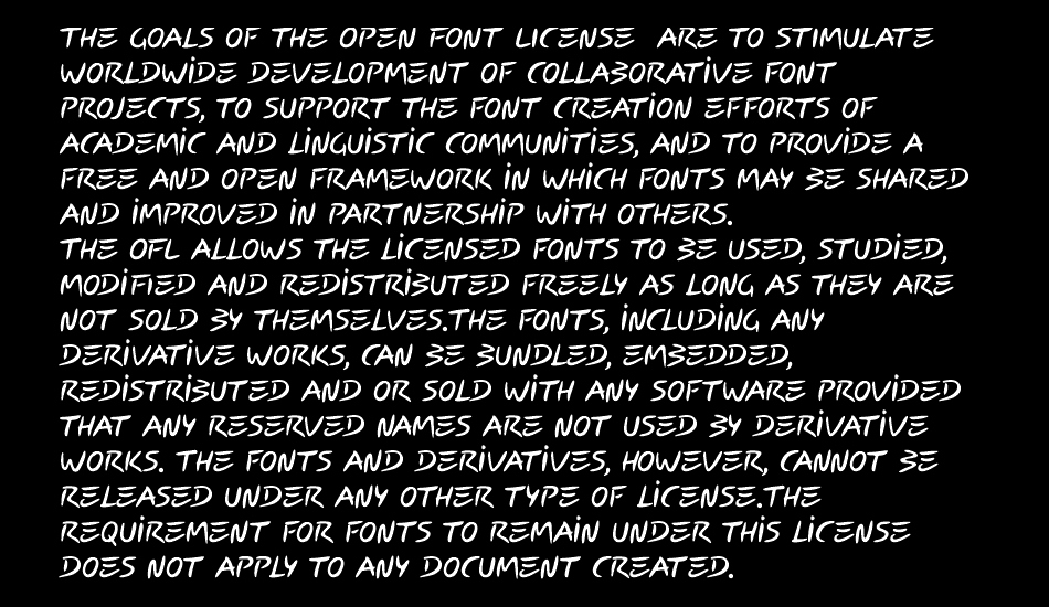 Carybe font 1