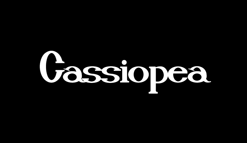 Cassiopea font big