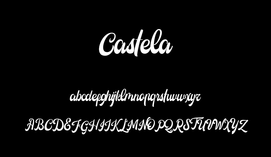 Castela font
