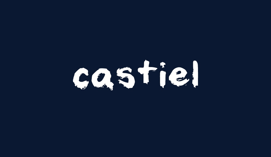 castiel font big