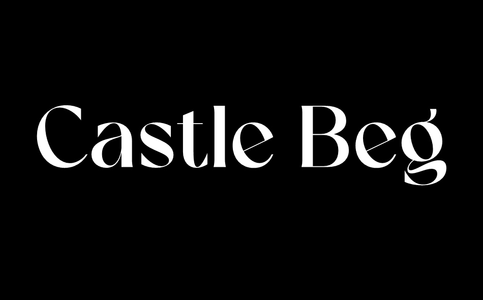 Castle Begale font big