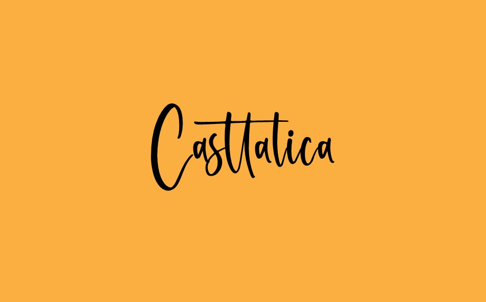 Casttalica font big