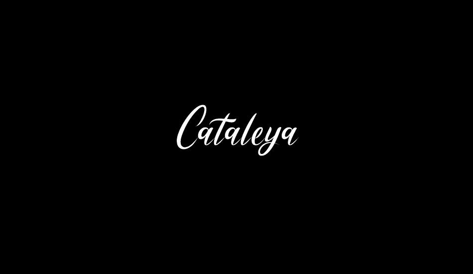 Cataleya font big