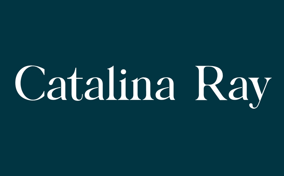 Catalina Rayden font big