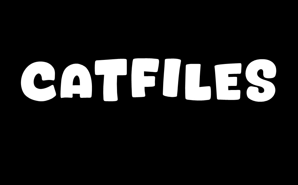 Catfiles font big