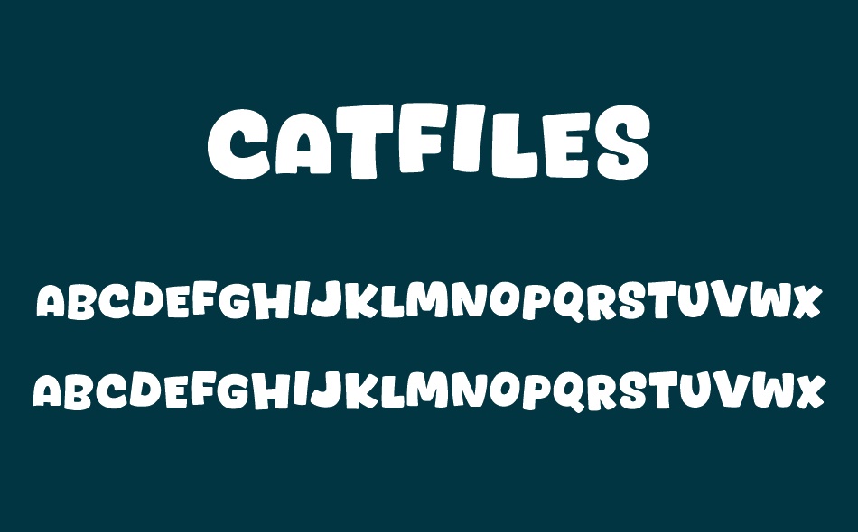 Catfiles font