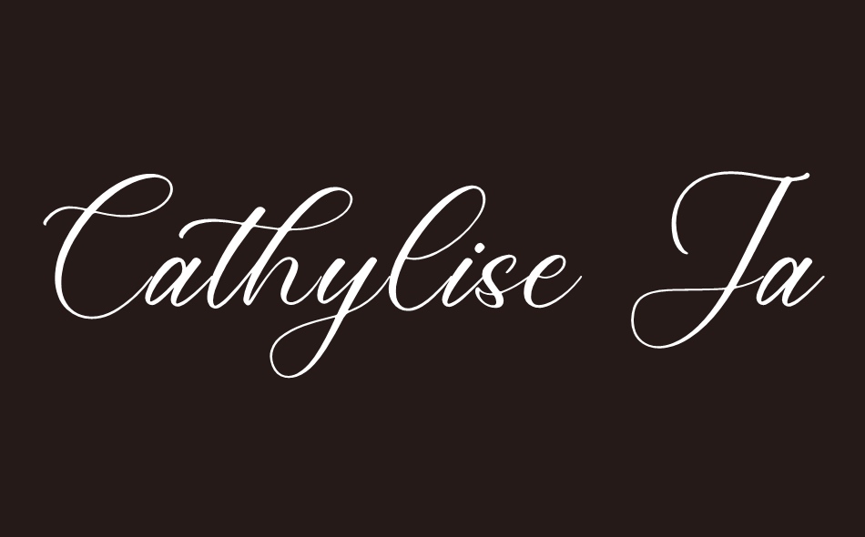 Cathylise Janetson font big