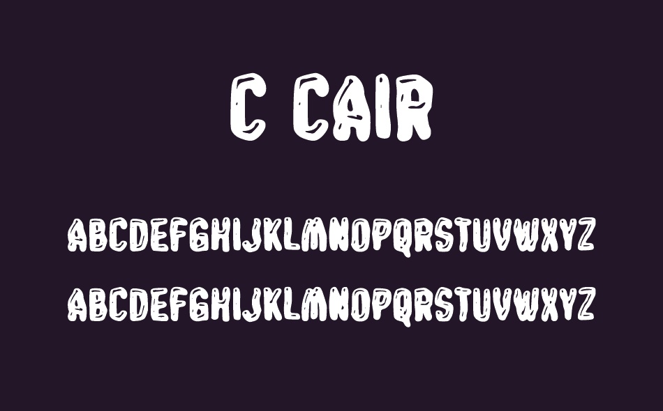 c Cair font