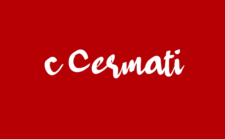 c Cermati font big