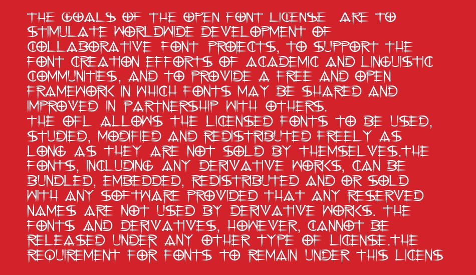 Cenobyte font 1