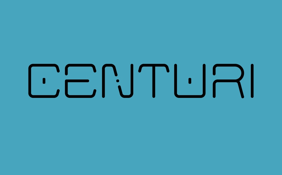 Centurion font big