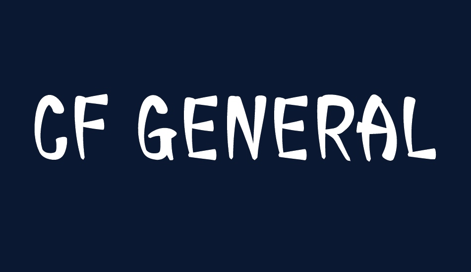 CF General Tao font big