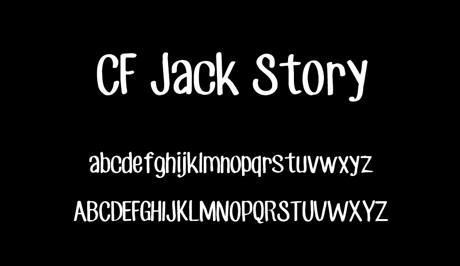 CF Jack Story font