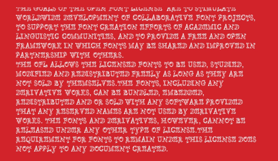 CF Sortilege font 1