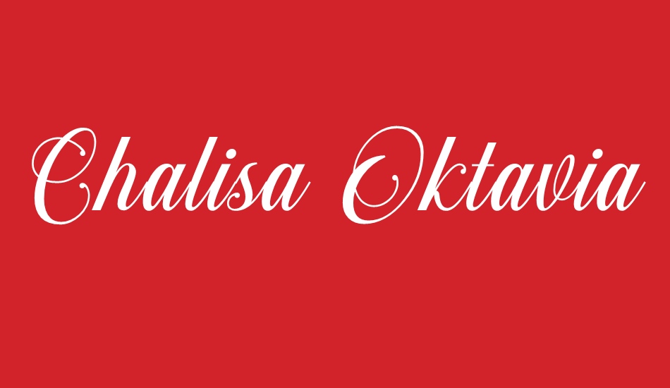 Chalisa Oktavia font big