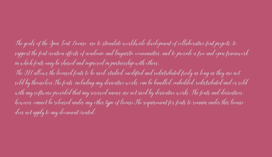 Challista font 1