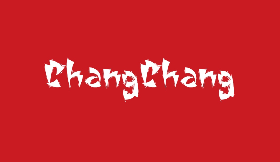 ChangChang font big