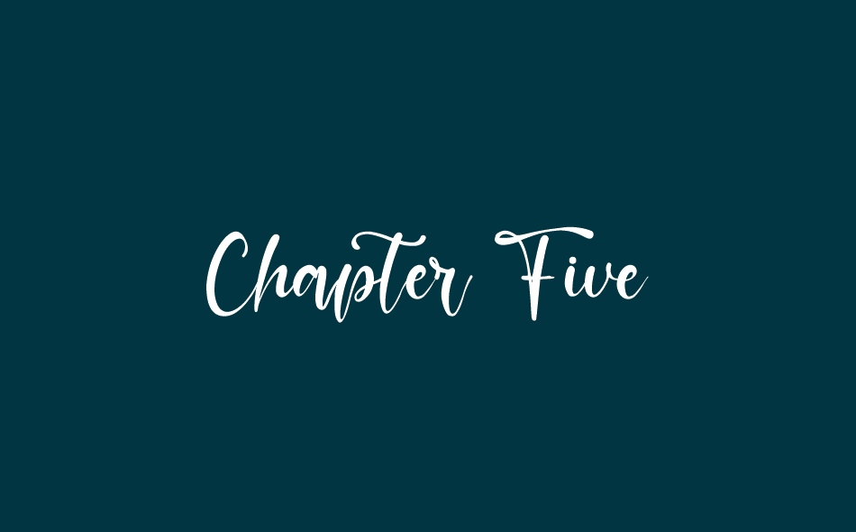 Chapter Five font big