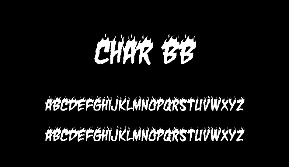 Char BB font