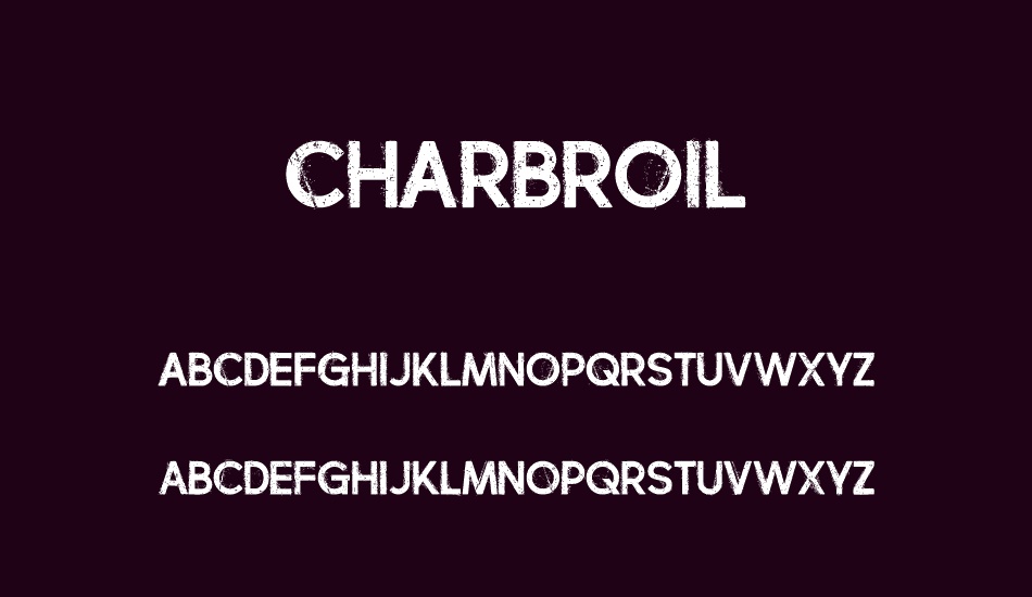 charbroil font