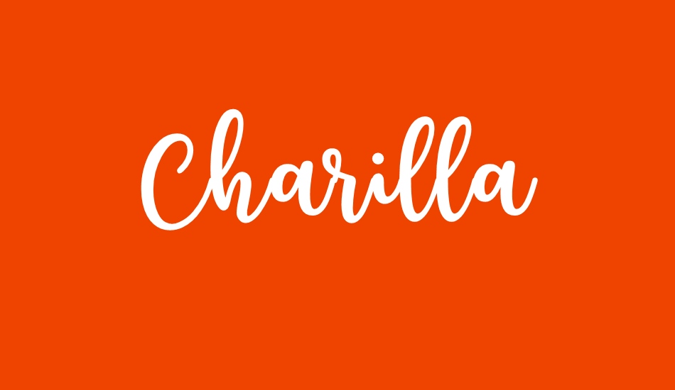 Charilla font big