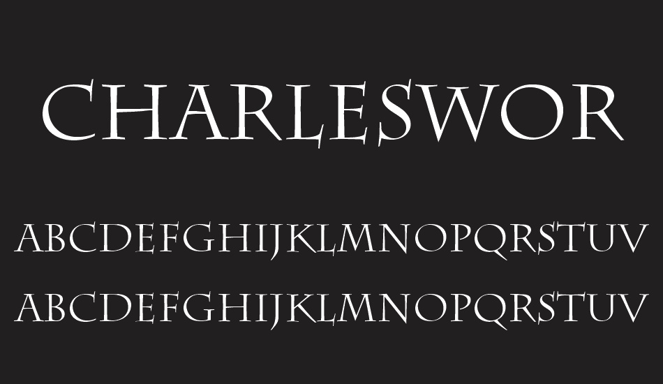 Charlesworth font