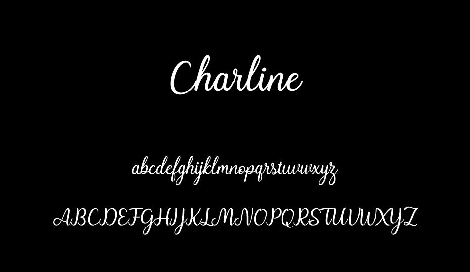 Charline font