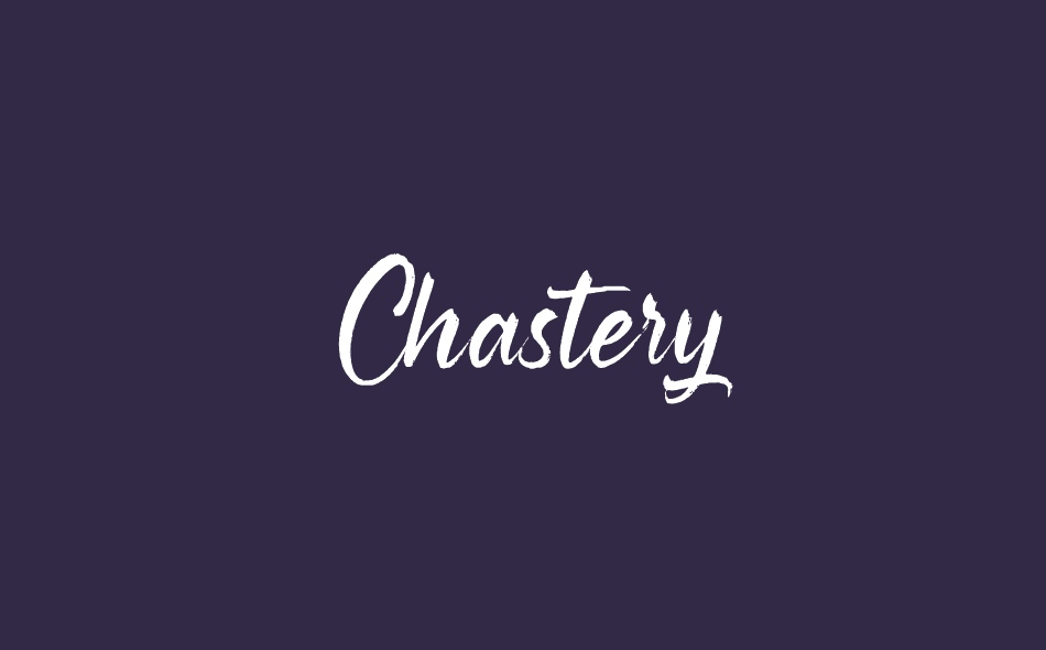 Chastery font big