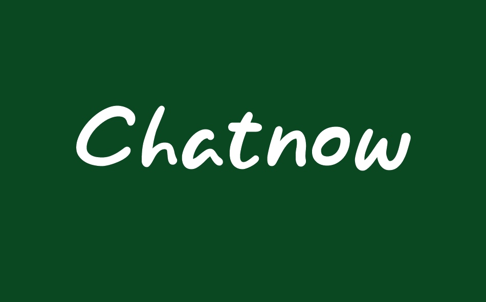 Chat now font big