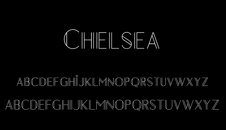 Chelsea font
