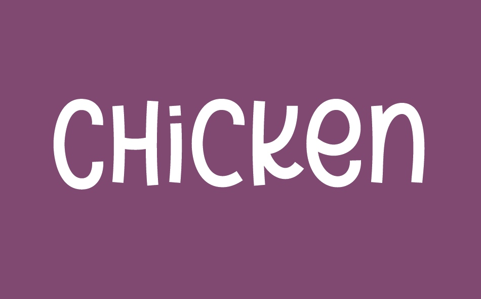 Chicken Broth font big