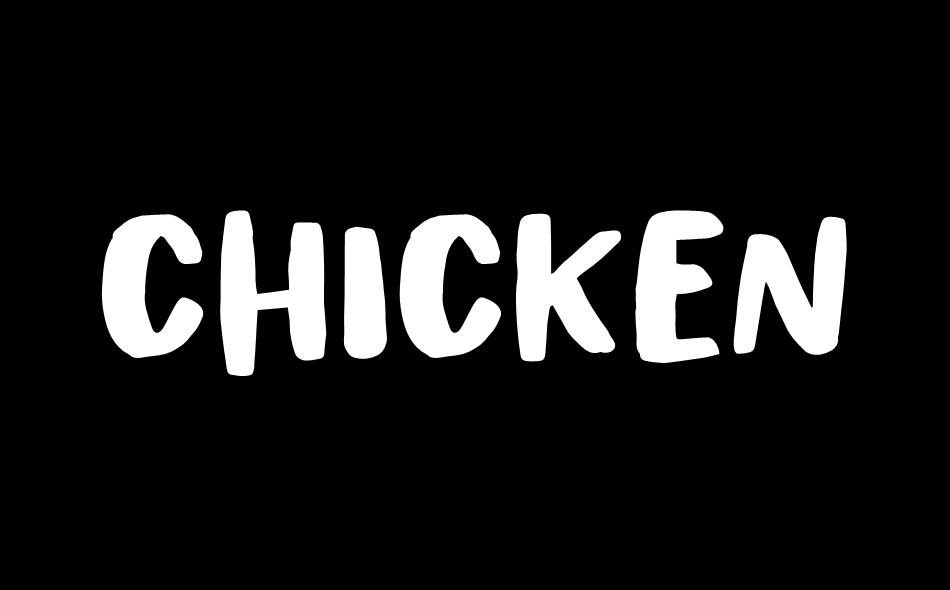 Chicken Crispy font big