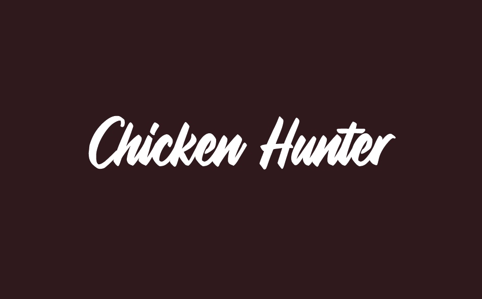 Chicken Hunter font big