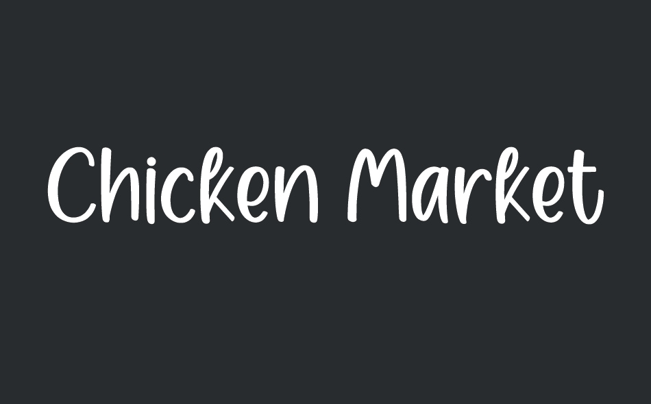 Chicken Market font big