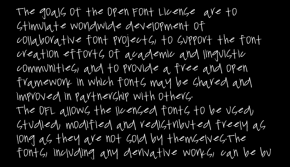 ChickenScratch font 1