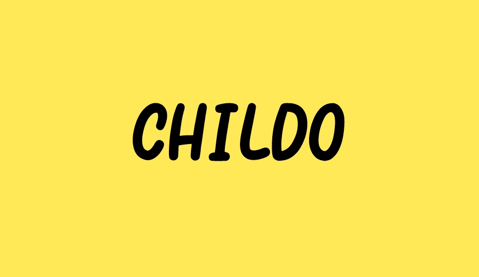 childo font big