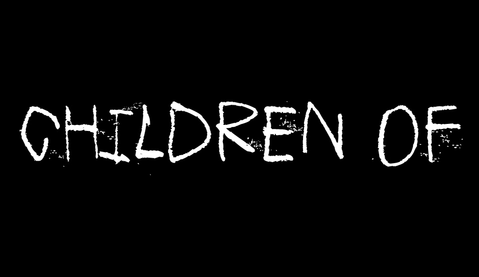 Children of the revolution font big