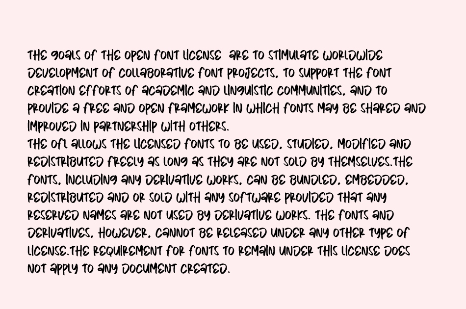 Children Teacher font 1