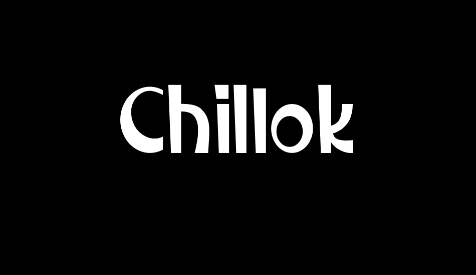 Chillok font big